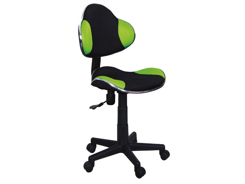 Židle kancelářská QG2 zelený/černý - Nabytek-Bogart.cz