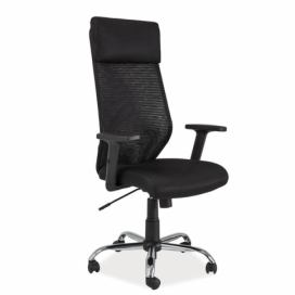 Židle kancelářská Q211 Černá