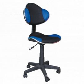 Židle kancelářská QG2 modrý/Černý