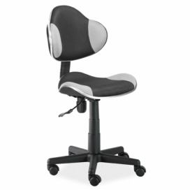 Židle kancelářská QG2 šedý/černý