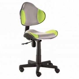 Židle kancelářská QG2 zelený/šedý