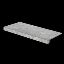 Schodová Tvarovka Rako Stones šedá 30x60 cm mat DCESE667.1