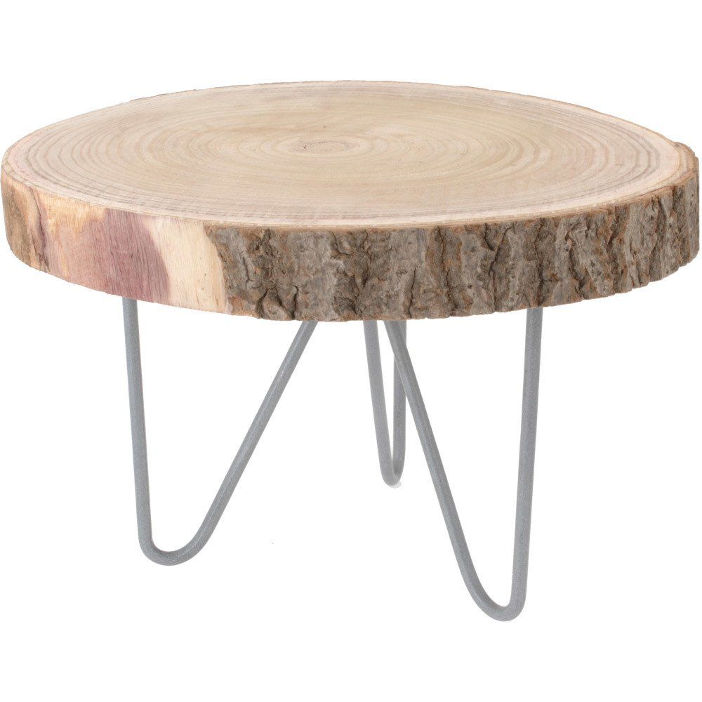 Home Styling Collection Nízký příležitostný stůl, noční stolek - přírodní kmen stromu - EMAKO.CZ s.r.o.