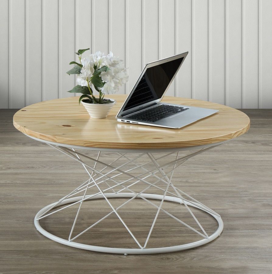 Casarredo Konferenční stolek PURE I S1 natural/bílá - ATAN Nábytek