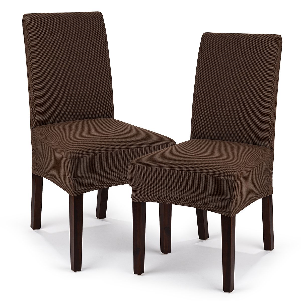 4Home Multielastický potah na židli Comfort hnědá, 40 - 50 cm, sada 2 ks - 4home.cz