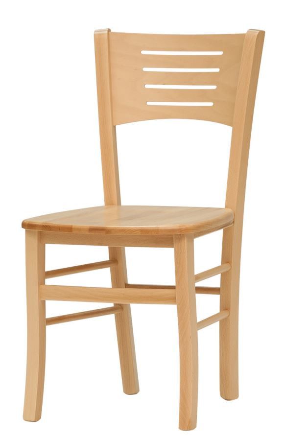 Stima Dřevěná židle Verona masiv Bílá - ATAN Nábytek