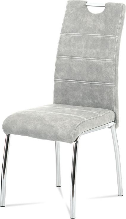 Jídelní židle HC-486 Autronic Stříbrná - DEKORHOME.CZ