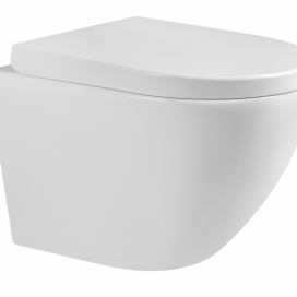 MEXEN - Lena Závěsná WC mísa včetně sedátka s slow-tvrdý, bílá 30298000