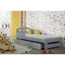Dřevěná dětská postel Wiki II