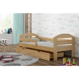 Dřevěná dětská postel Wiola