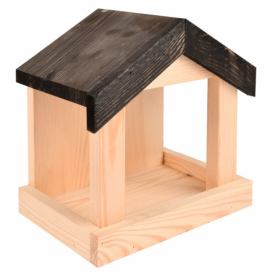 Dřevěné krmítko pro ptactvo Esschert Design Shelter