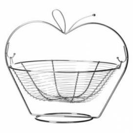 Kovový stojan s košíkem na ovoce Unimasa Orchard Apple