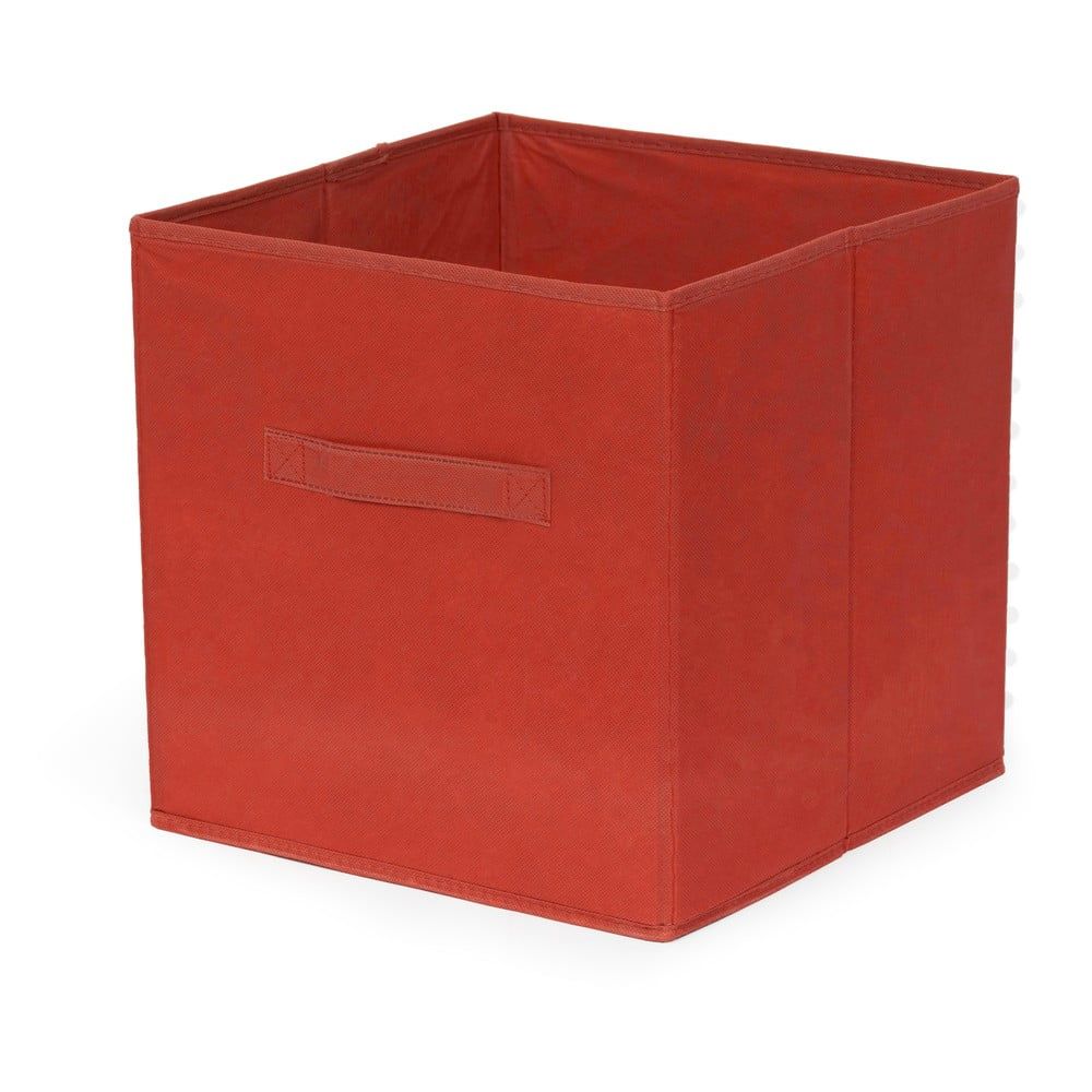 Červený skládatelný úložný box Compactor Foldable Cardboard Box - Bonami.cz