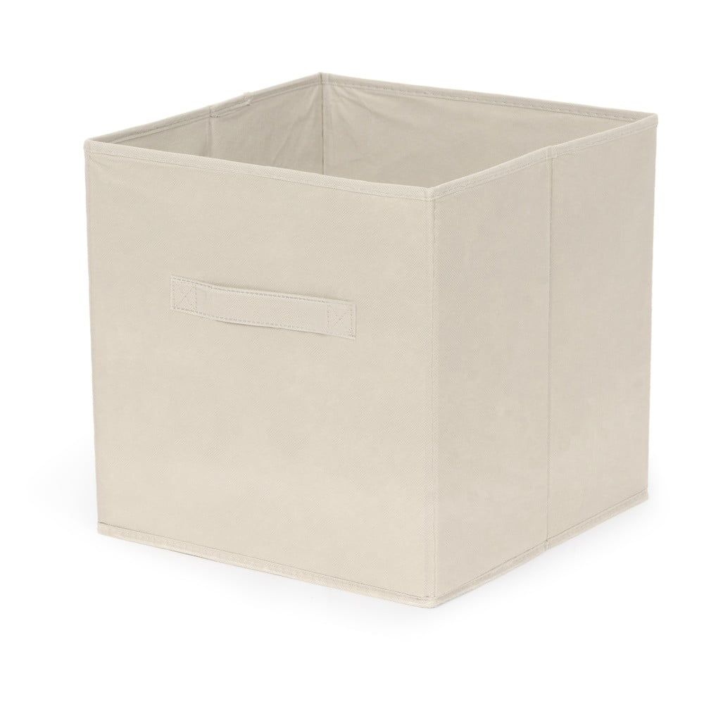 Krémový skládatelný úložný box Compactor Foldable Cardboard Box - Bonami.cz