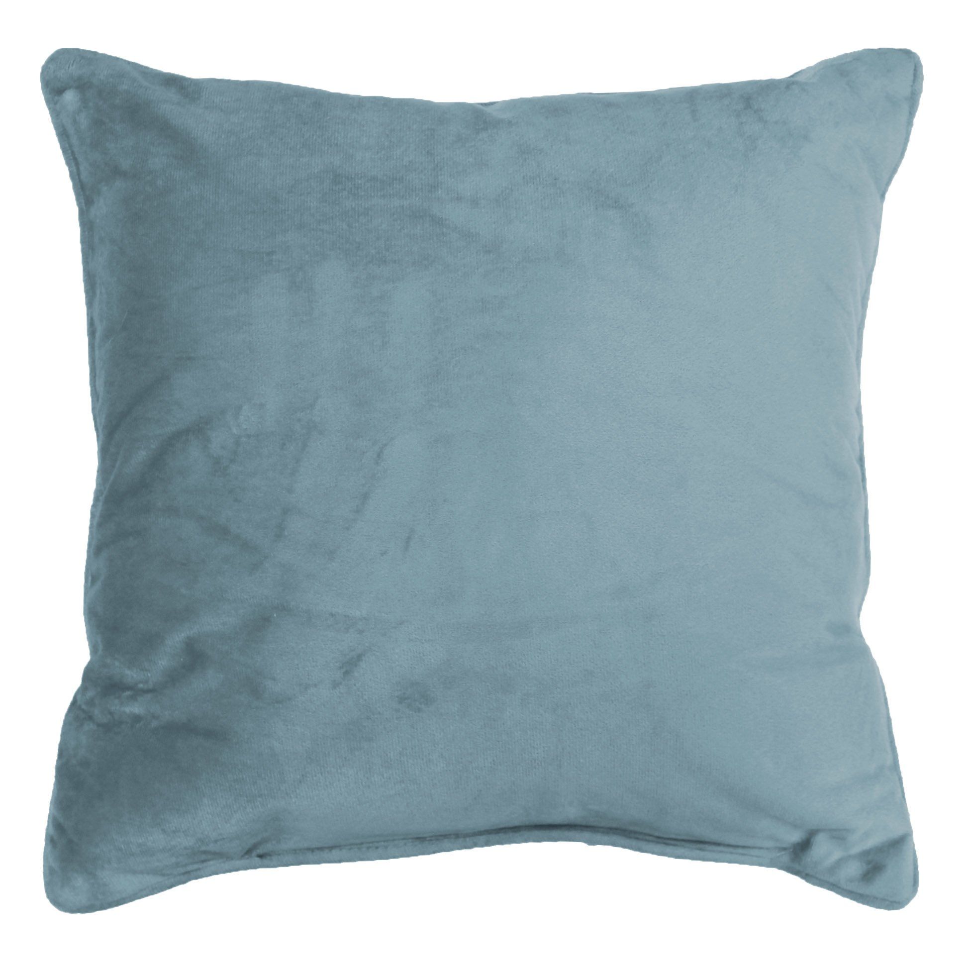 Douceur d\'intérieur Dekorativní polštář v modré barvě Romantic, 40x40 cm - EMAKO.CZ s.r.o.