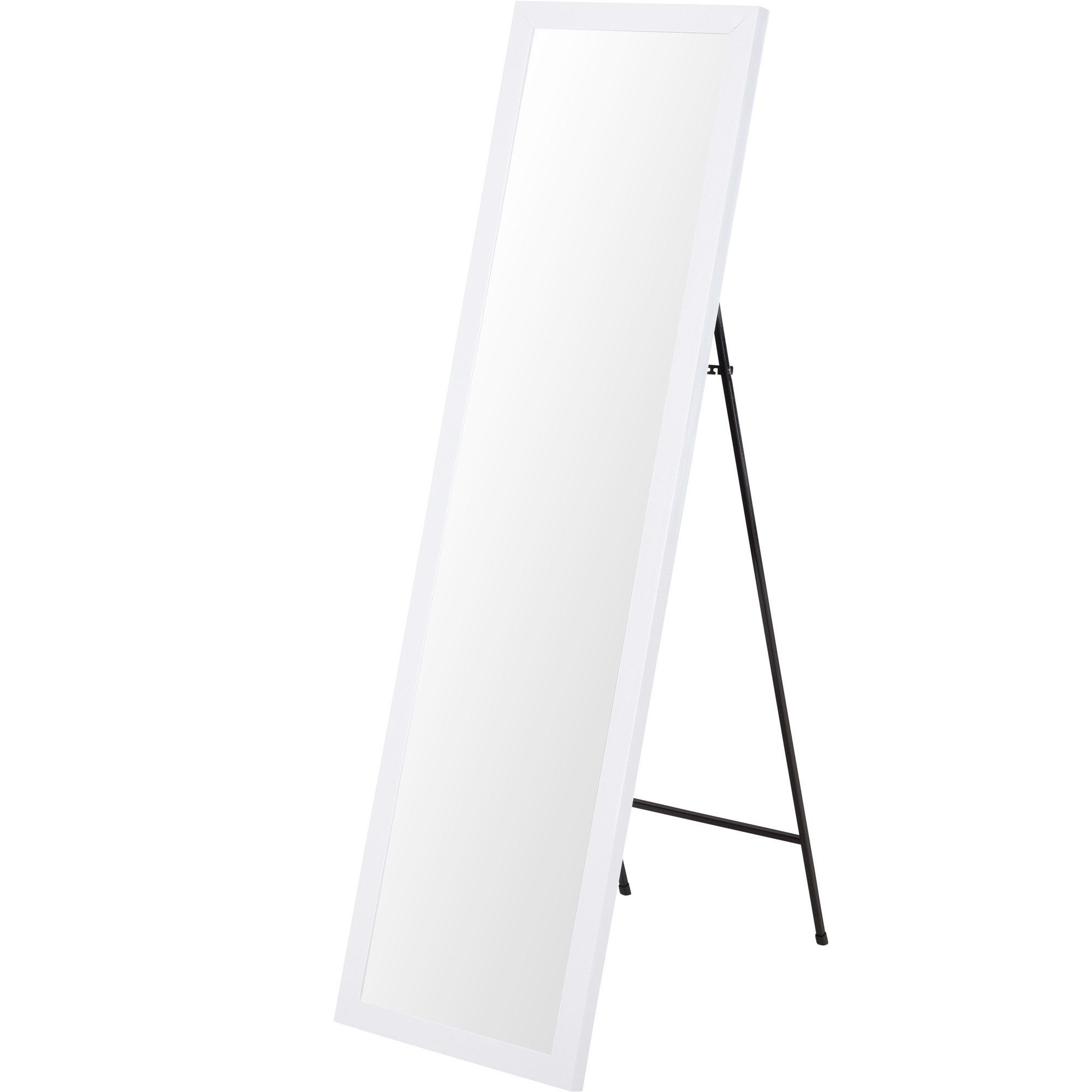Home Styling Collection obdélníkové zrcadlo 126 cm, bílé - EMAKO.CZ s.r.o.