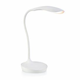 Markslöjd Markslöjd 106093 - LED Stmívatelná stolní lampa s USB SWAN LED/4,6W/230V 