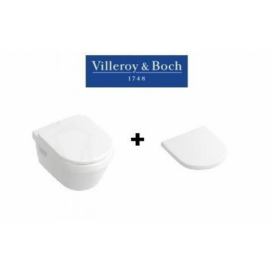 VILLEROY&BOCH Závěsná WC mísa VILLEYROY + prkénko