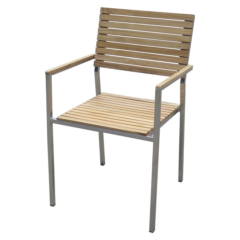 Zahradní stohovatelná židle s ocelovou konstrukcí Garden Pleasure Denver - Bonami.cz
