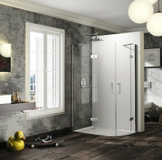 Sprchové dveře 90x90 cm Huppe Solva pure ST1801.092.322 - Siko - koupelny - kuchyně