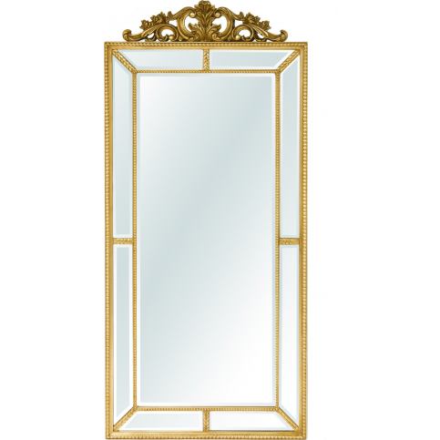 Zlaté zrcadlo s ornamentem 116321 Mdum M DUM.cz