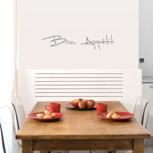 FUGU samolepka na zeď-Bon Appétit Barva: černá 070, Rozměr: Bon Appétit 58 x 12 cm - Favi.cz