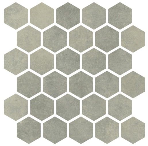 Mozaika Cir Materia Prima soft mint hexagon 27x27 cm lesk 1069918, 1ks - Siko - koupelny - kuchyně