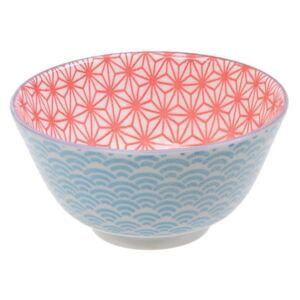 Modročervená porcelánová miska Tokyo Design Studio Star, ⌀ 12 cm - Favi.cz