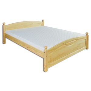 LK103-120 dřevěná postel masiv dvoulůžko 120x200 cm Drewmax (Kvalitní nábytek z borovicového masivu) - Favi.cz