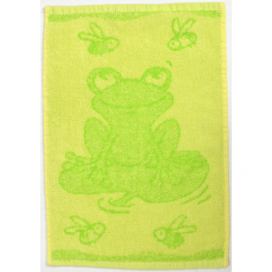 Dětský ručník Frog green 30x50 cm  
