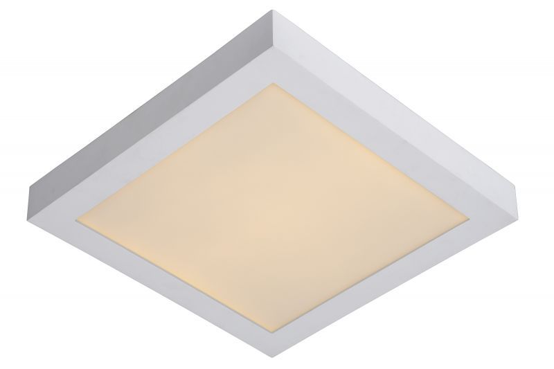 Lucide 28117/30/31 LED přisazené stropní svítidlo Brice 1x30W | 1727lm | 3000K | IP44 - stmívatelné, do koupelny - Dekolamp s.r.o.