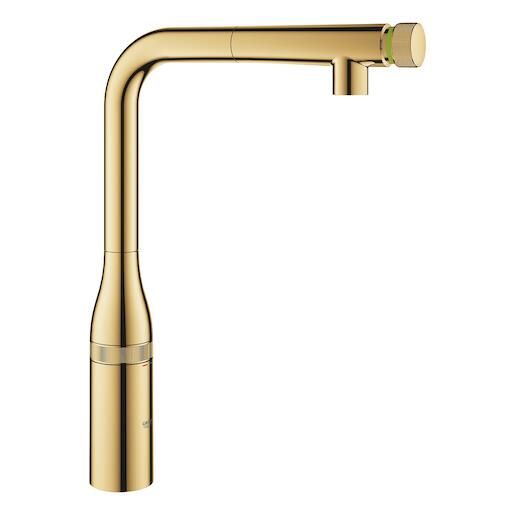 Dřezová baterie Grohe Essence SmartControl s otočným raménkem Cool Sunrise 31615GL0 - Siko - koupelny - kuchyně