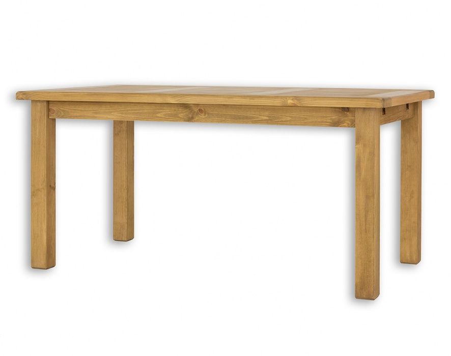 Dřevěný stůl 80x120 MES 13 A - K09 - přírodní borovice - Nábytek Harmonia s.r.o.
