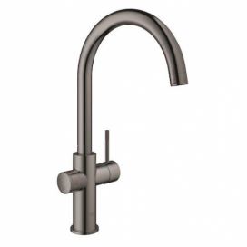 Dřezová baterie Grohe Red Duo Hard Graphite 30083A01