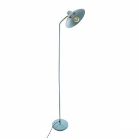 Atmosphera Stojací lampa CELIA, 155 cm, barva modrá
