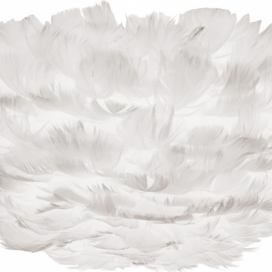 Umage Bílé závěsné světlo Eos Micro z pravých husích per Ø 22 cm