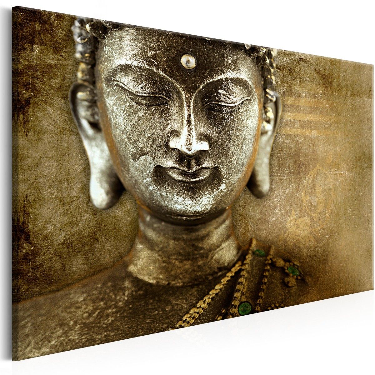 Obraz Buddha + háčky a hřebíčky ZDARMA Velikost (šířka x výška): 90x60 cm - S-obrazy.cz