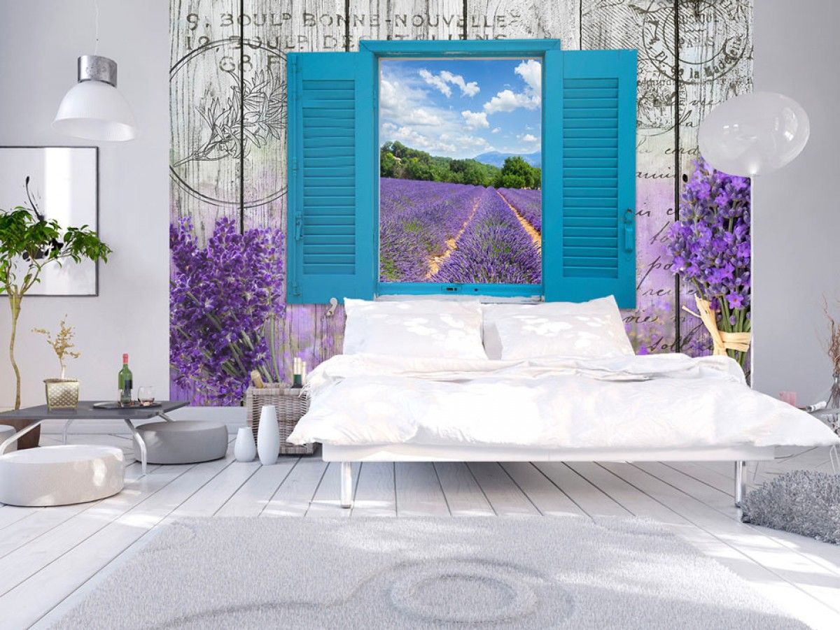 Murando DeLuxe 3D tapeta ráno v Provence Velikost (šířka x výška): 350x245 cm - S-obrazy.cz