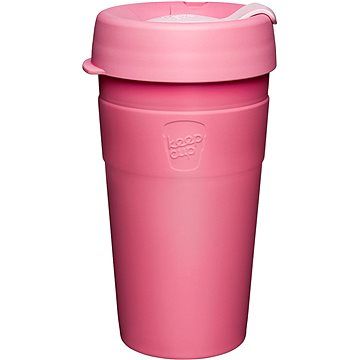 Růžový cestovní hrnek s víčkem KeepCup Saskatoon Thermal, 454 ml - alza.cz
