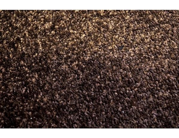 Kusový hnědý koberec Eton, 80x150 cm - FORLIVING