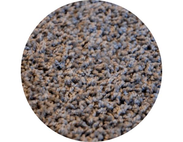 Kusový koberec Color Shaggy šedý, průměr 120 cm - FORLIVING