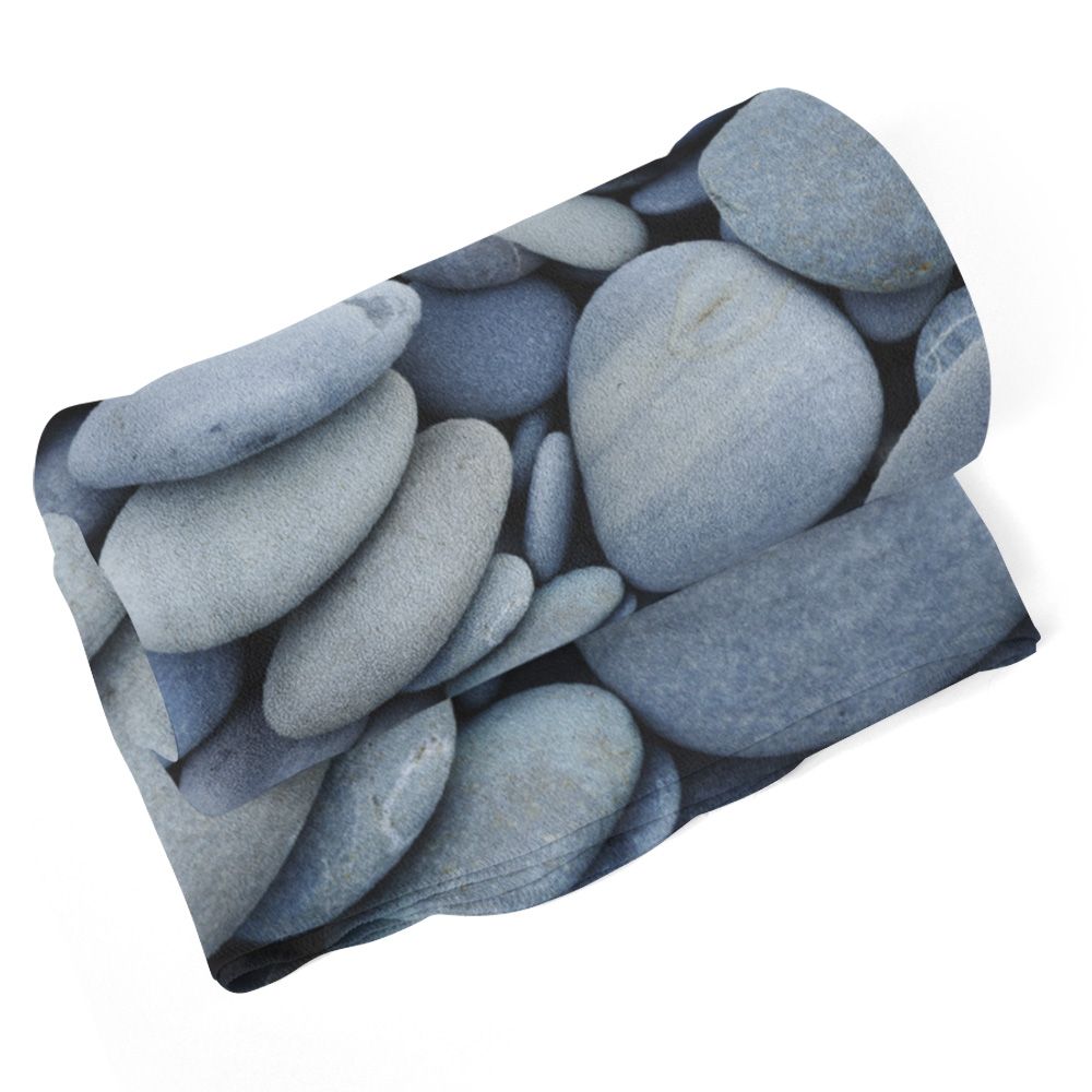 Deka SABLIO - Černé kameny 190x140 cm - E-shop Sablo s.r.o.