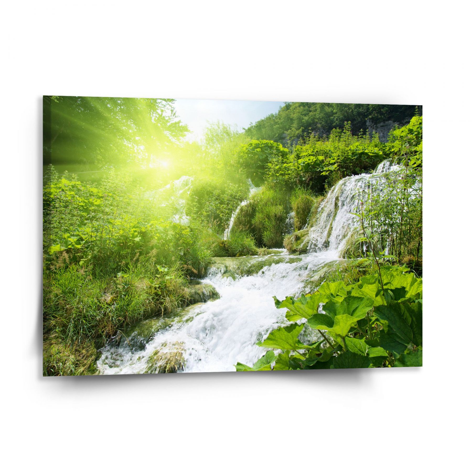 Obraz SABLIO - Kaskádovitý vodopád 150x110 cm - E-shop Sablo s.r.o.