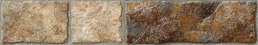 Obklad Oset Turia brown 8x44 cm mat TURIABR - Siko - koupelny - kuchyně