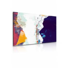 Abstraktní obraz barevná malba Velikost (šířka x výška): 120x80 cm
