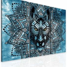 Energetický obraz vlk Blue Velikost (šířka x výška): 120x80 cm