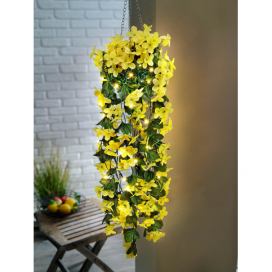 Weltbild Solární závěsná dekorace Magické květy, žlutá 762026
