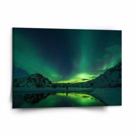 Obraz SABLIO - Zelená záře 150x110 cm