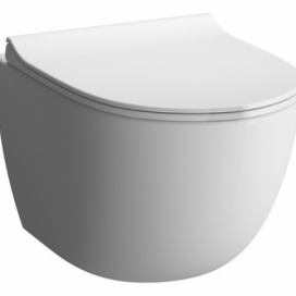 WC závěsné VitrA Sento mat zadní odpad 7748-001-0075