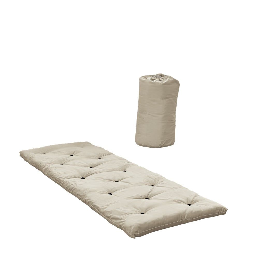 Béžová futonová matrace 70x190 cm Bed In a Bag Beige – Karup Design - Bonami.cz